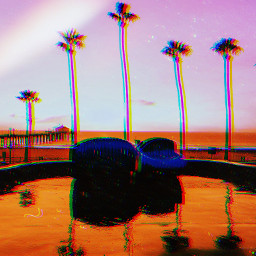 freetoedit beach palmtrees missingcali