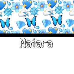 blue white black naiara