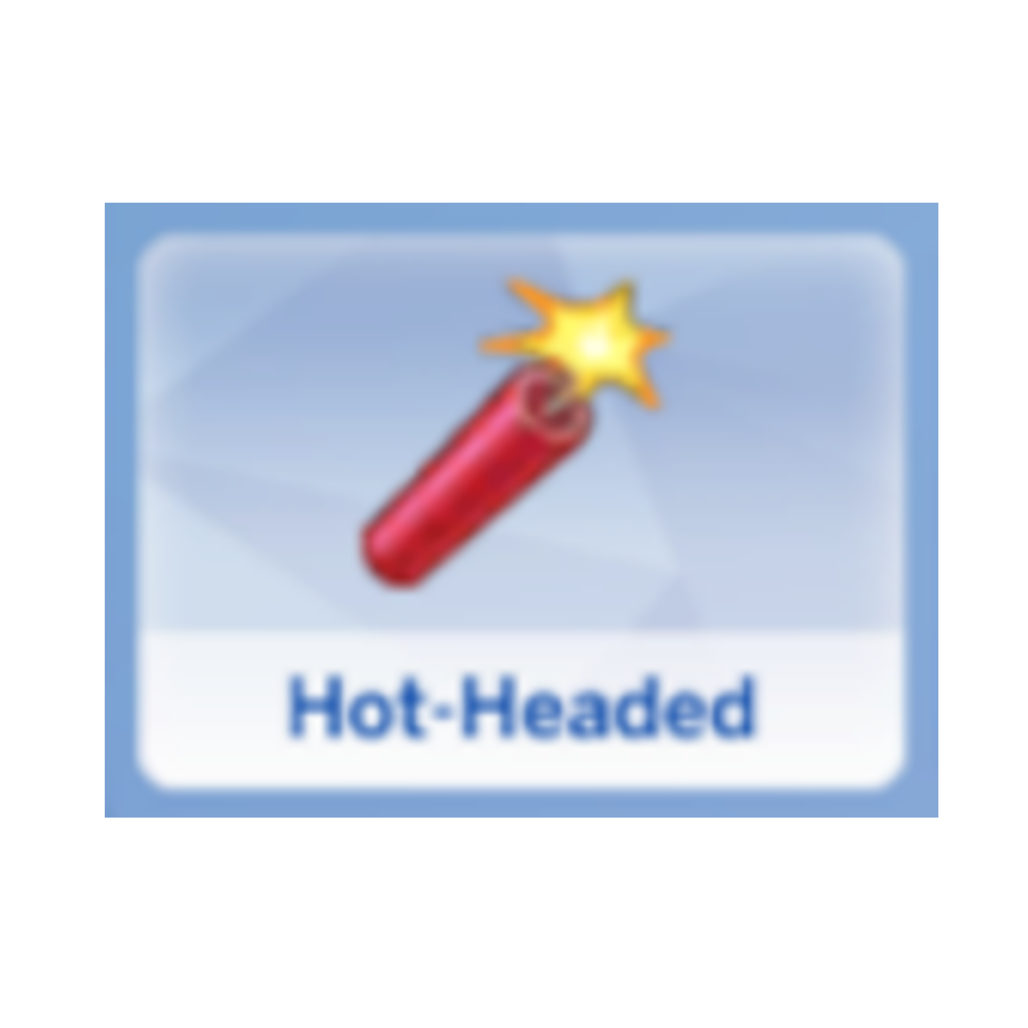 hotheaded hotheaded sims4 sticker by namemaybemae