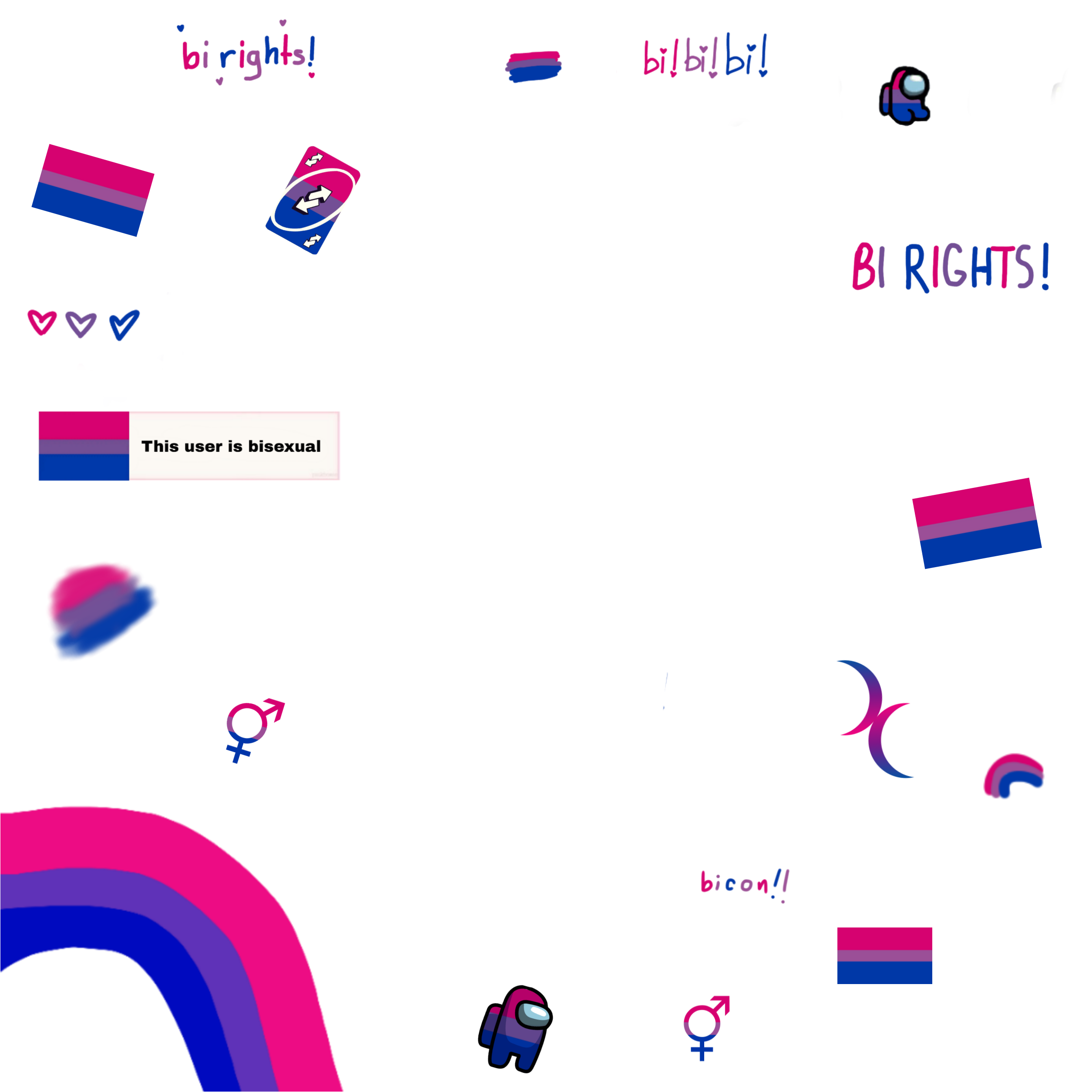 Freetoedit Bisexual Bi Bipride Sticker By Yuxneko 