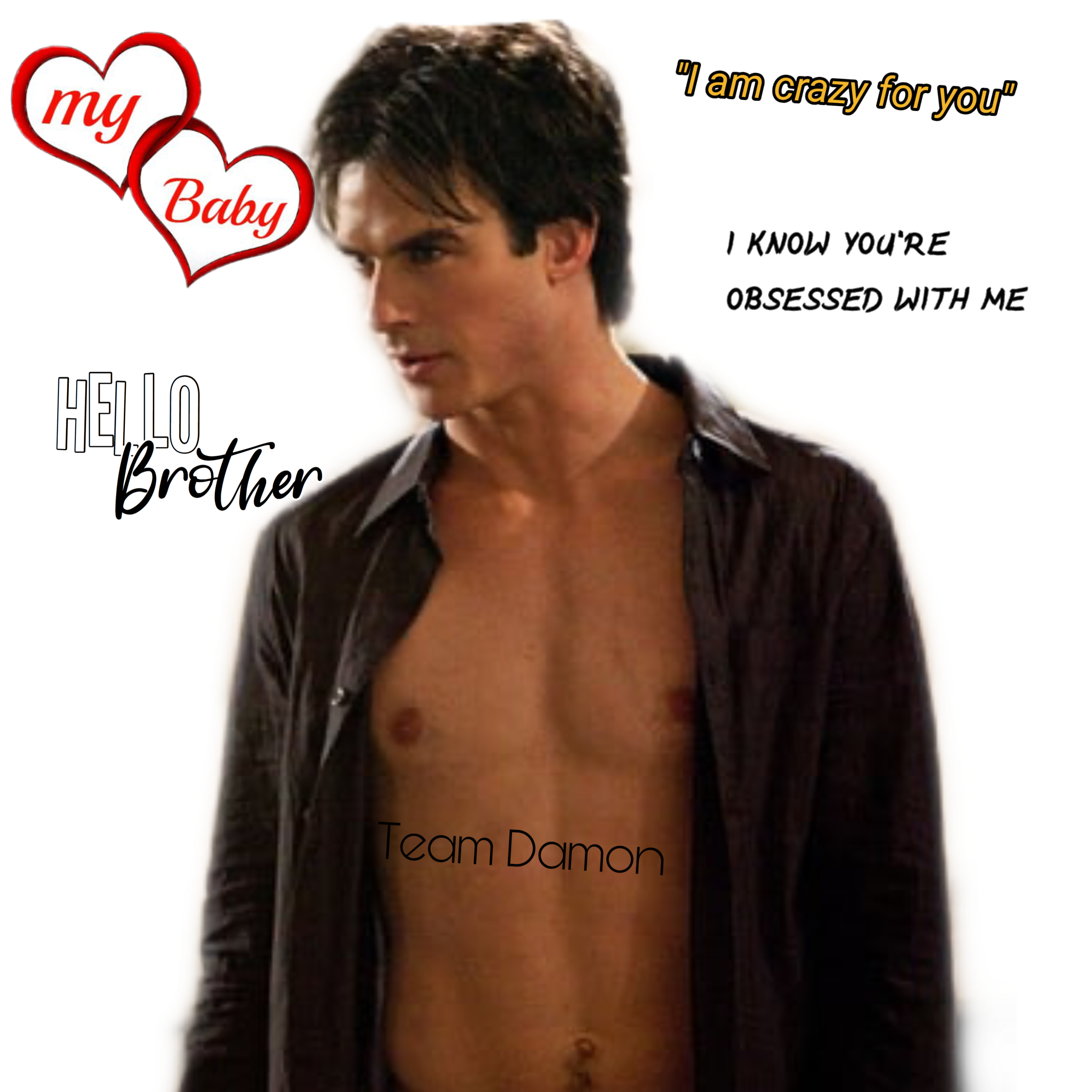 Discover Trending Damon Salvatore Stickers Picsart