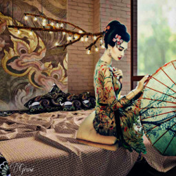 picsart magiceffects geisha oriental picsarteffects freetoedit