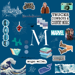 collage blue music m wave ocean swim country countrymusic harrypotter reader freetoedit