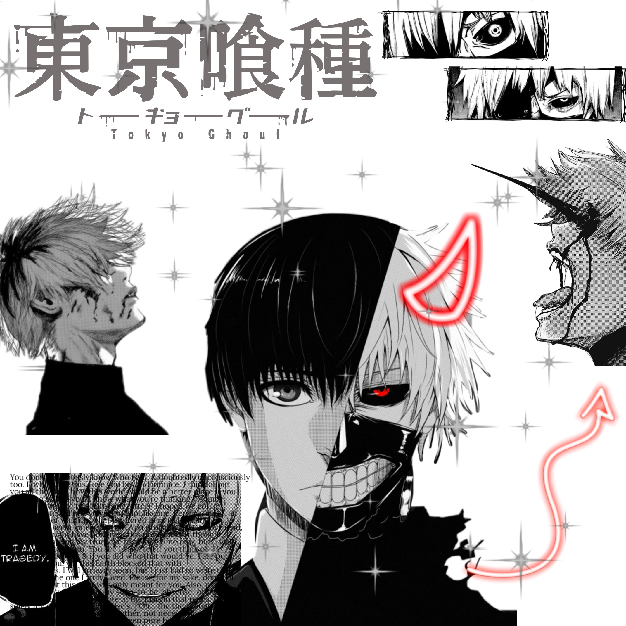 Discover Trending Kaneki Ken Stickers Picsart