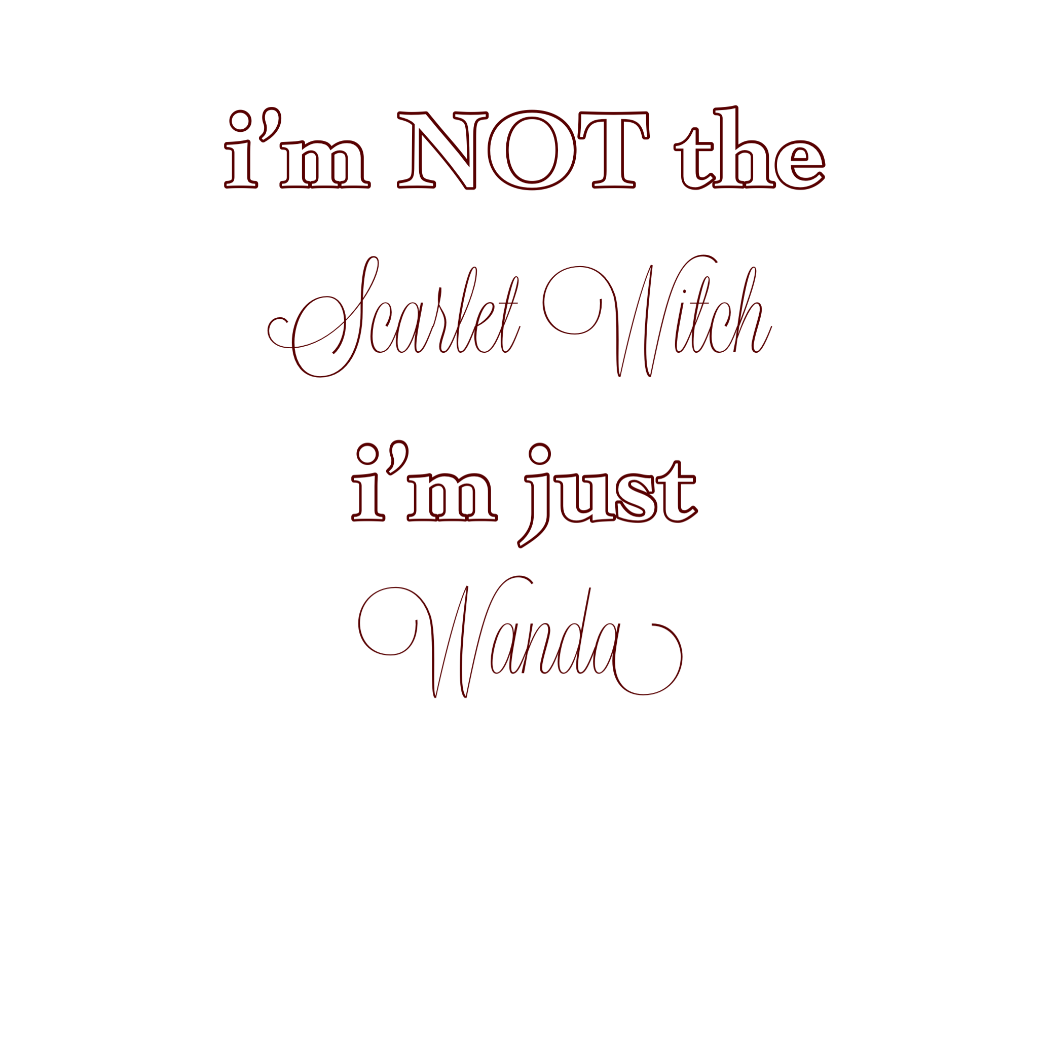 wanda wandavision quotes sticker by xchaos_witchxx