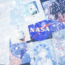 anime collage aesthetic blue aestheticblue animeboy sozfornotposting freetoedit
