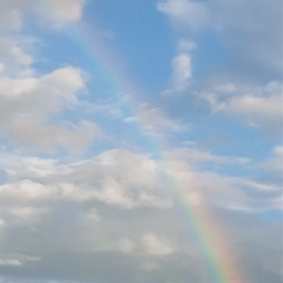 myphotography sky clouds rainbow freetoedit