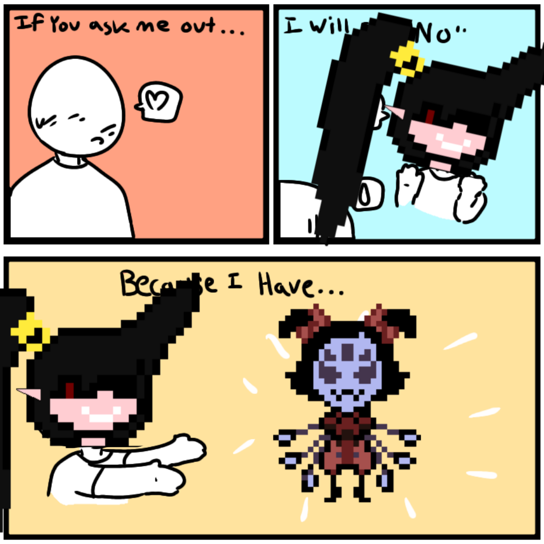 muffet blackxmuffet freetoedit sticker by blacknigthmare