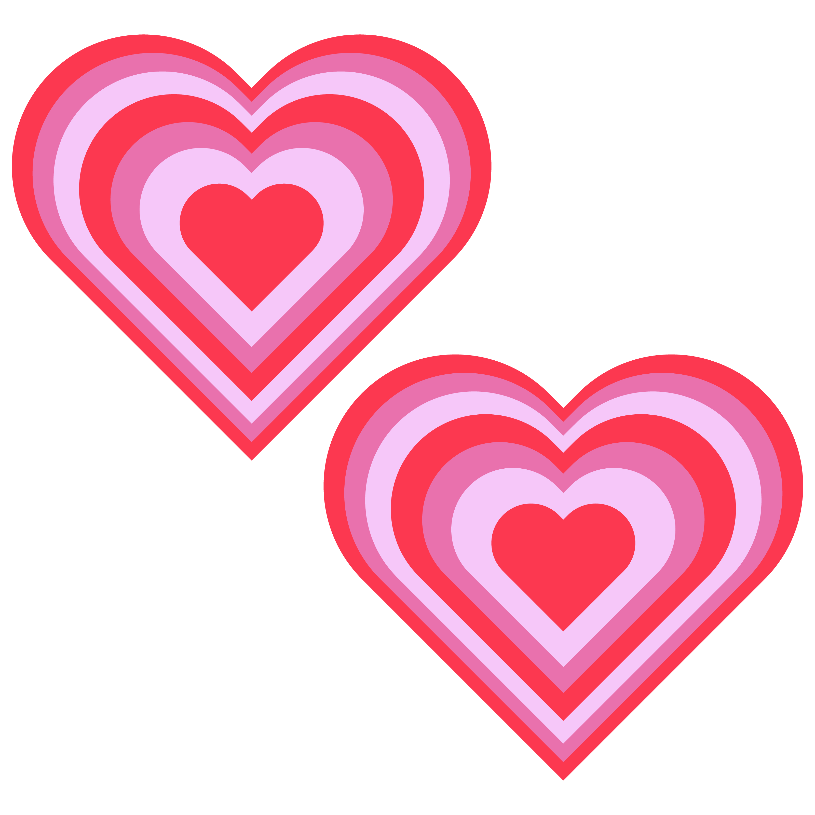 y2k y2kpink y2kaesthetic hearts sticker by @picsart.