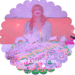 hyunaa idol pinkcolor purpleyou kawai birthdayparty overlaysoft prettygirl