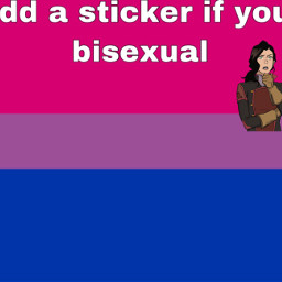 asami bisexual addasticker freetoedit