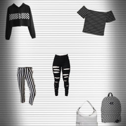 freetoedit makeanoutfit outfitinspiration clothesplay yourchoice makeyouroutfit stylequeen blackandwhite