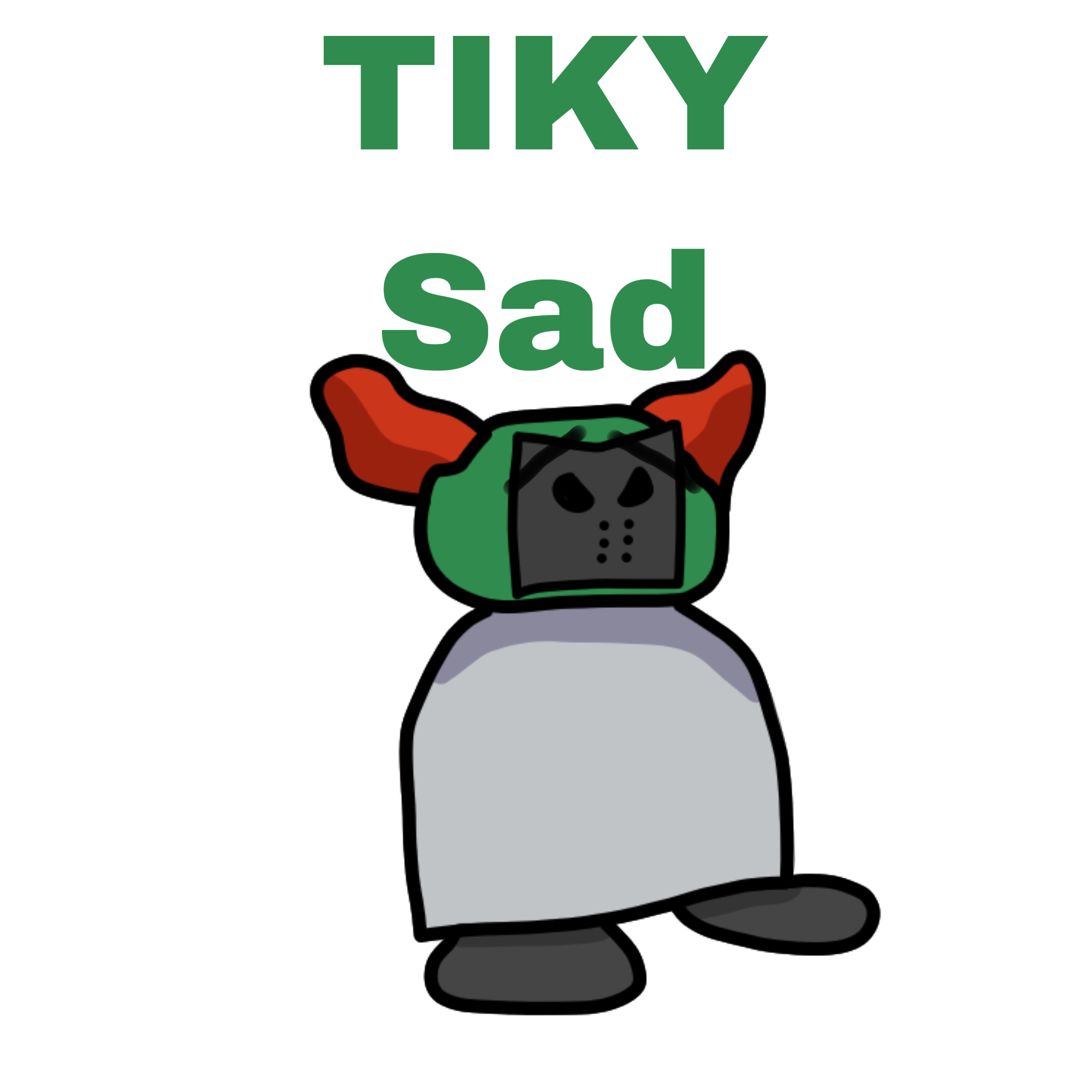 tiky freetoedit #tiky sticker by @meme_makere