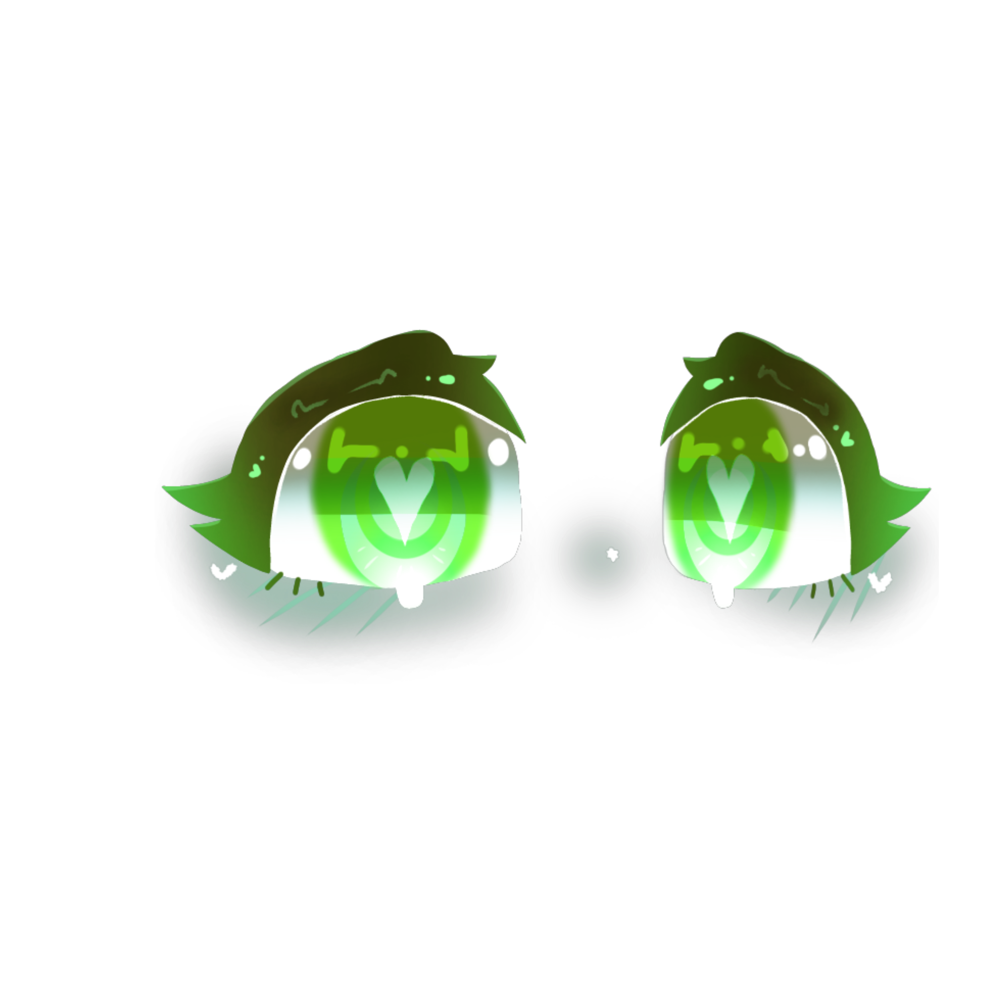 gacha #gachalife #eye #gachaeye #freetoedit - Green Gacha Edit