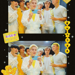freetoedit edit bts btsarmy army armyedit kpop butterbts butter bts_butter yellow collage 180520fa