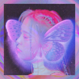 gahyeon gahyeondreamcatcher dreamcatcher dreamcatchergahyeon purple butterfly korean girlkpopgroup kpop kpopedit kpopedits kpopaesthetic picsart