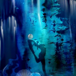 fantasyland pearl picsart myedit picsartcgallenge ircunderwaterbeauty underwaterbeauty freetoedit