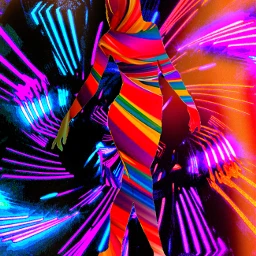 myoriginalwork originalart conceptart womanportrait colorful avantgarde abstract neonsilhouette ircdancersilhouette dancersilhouette