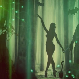 freetoedit myedit madewithpicsart dance witches fantasy ircdancersilhouette dancersilhouette