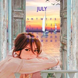 calendar julio girl freetoedit srcjulycalendar2021 julycalendar2021