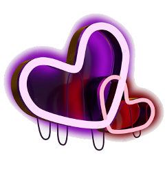 heart purple pretty freetoedit