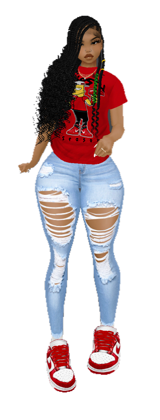 imvubyilaylashow imvu imvugirl sticker by @hiimherelo