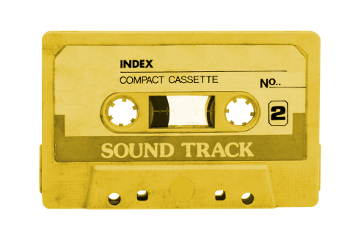 vintage old cassette cassettetape yellow soundtrack music aesthetic vintageaesthetic freetoedit