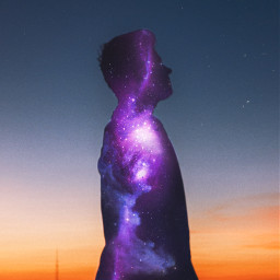 stars galaxy nebula sunset tutorial freetoedit