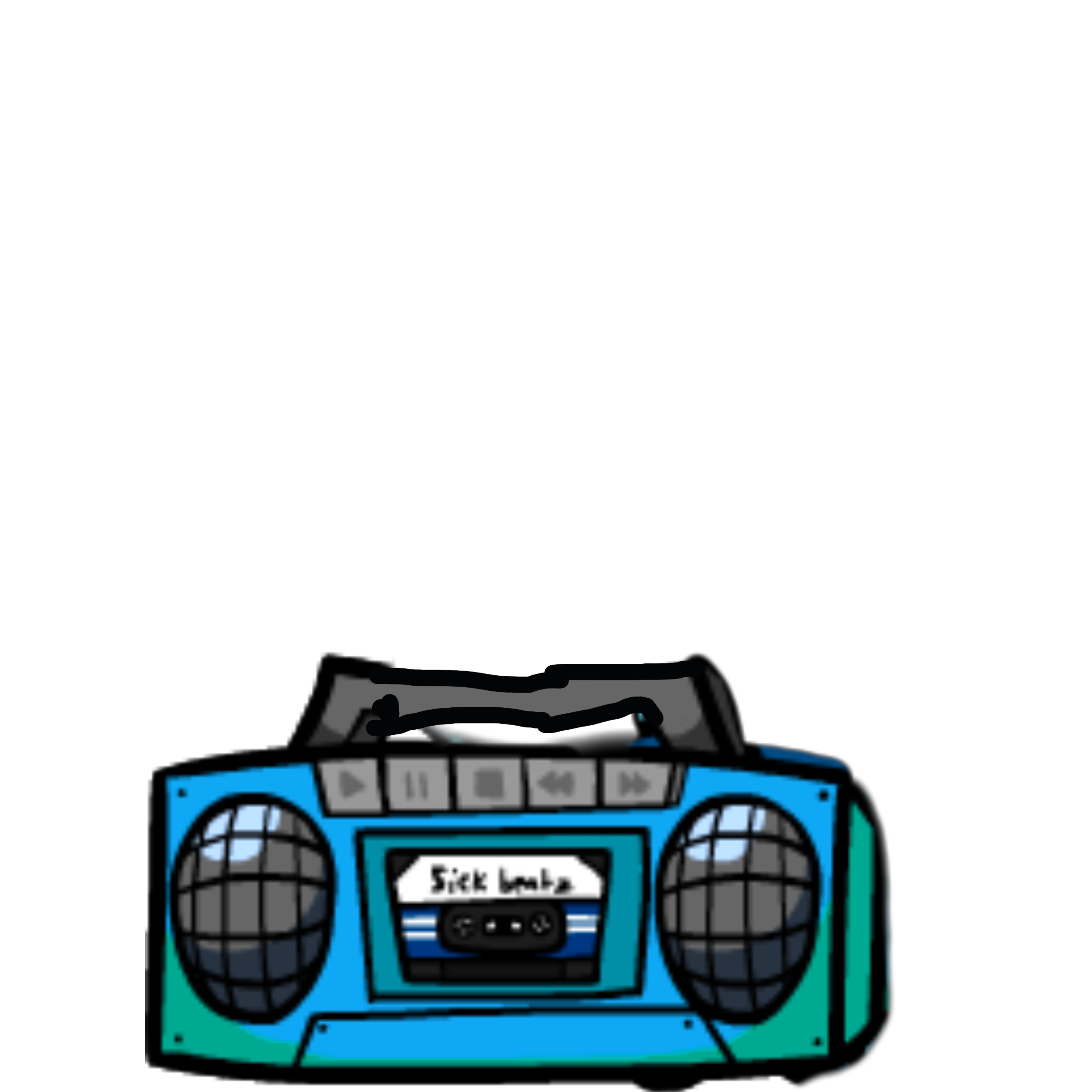 Boombox Speaker Fnf Fridaynightfunkin Sticker By Only - vrogue.co