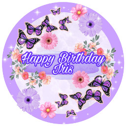 freetoedit birthday purpleaesthetic purple purpleaestheticedit butterflys follow bratz flowers