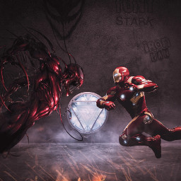 ironman venom marvel marvelstudios avenger madewith freetoedit