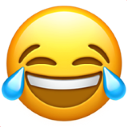 emoji emojiiphone iphone smile happy allemoji ios aesthetic laughing tears