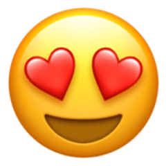 emoji emojiiphone iphone smile happy allemoji ios aesthetic a heart hearteyes freetoedit
