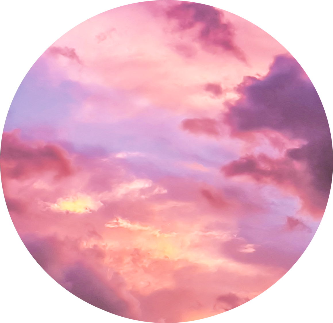 yabai sky circle round sunset sticker by @yabai_editz