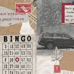 freetoedit vintage aestetic red circles newspaper paper stamps bingo leaves car clock quotes tape flower line