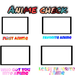 animecheck freetoedit