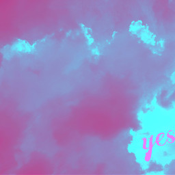 colorful cloud clouds fiusaberry photoedit