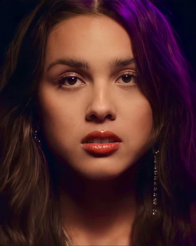 #oliviarodrigo #livrodrigo #liv #olivia #rodrigo #livies #beauty #symmetry #lips #eyes #purple #nose #skin #eyebrows #beautiful #portrait #gorgeous #elegant #smooth #earings #hair #sad #hopeful #makeup 💜