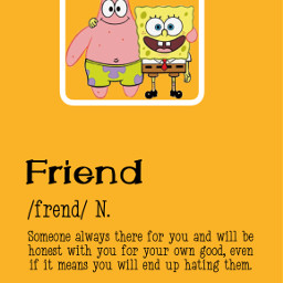 freetoedit spongebob friends