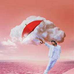 red redumbrella cloud skyaesthetic freetoedit picsart surreal surrealedit heypicsart challenge ircgentlecloud gentlecloud