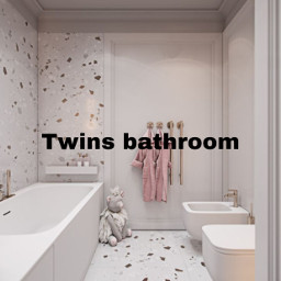 twins bathroom