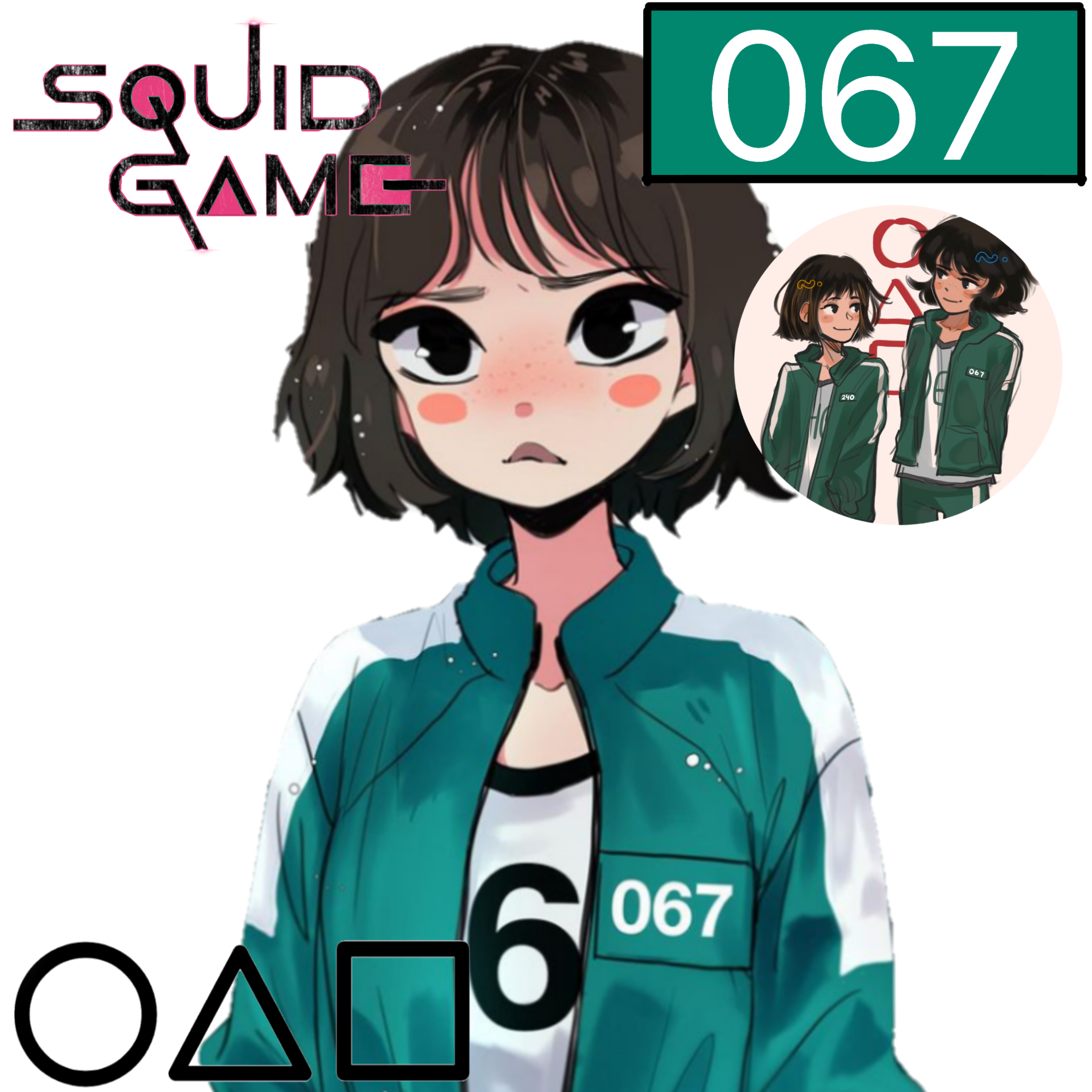 squid game squidgame 067 240 sticker by @unique__meliea