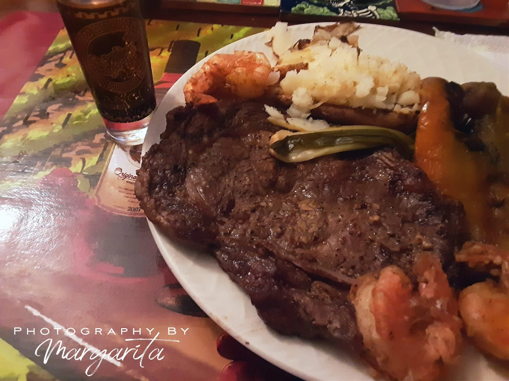 Steak and Shrimp 

#brillaperla