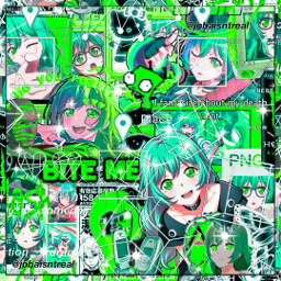 complex edit complexedit freetoedit local aesthetic anime manga rokka rokkaasahi asahirokka lock bandori bangdream green cybercore