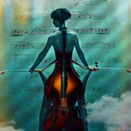 cello surrealism hybrid freetoedit woman music imagination masterstoryteller parietalimagination