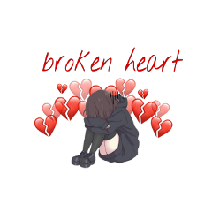 brokenheart heart valentinesday love lovehim freetoedit