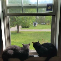 cats lookingoutside freetoedit pcinsideout insideout