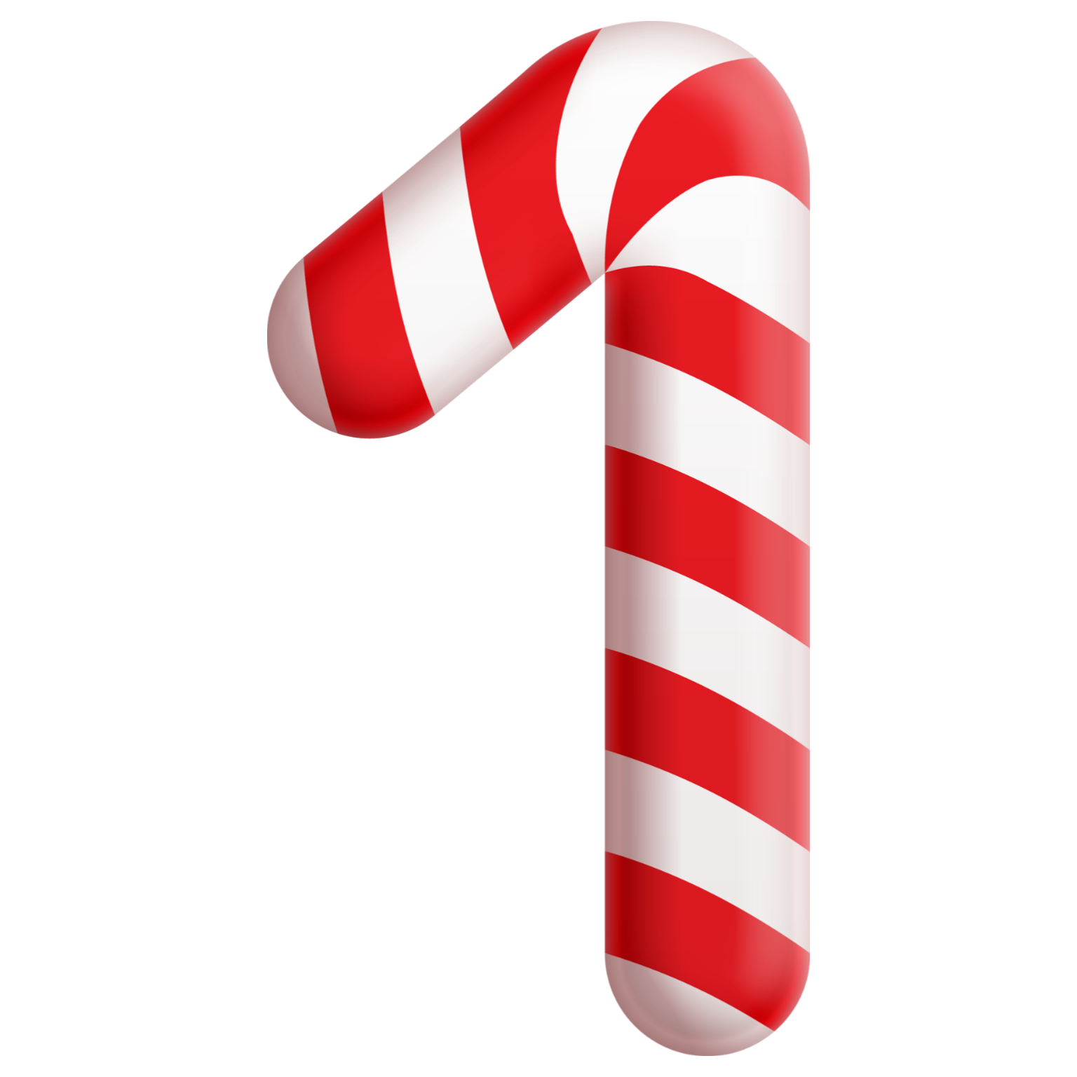 candycane candy cane number sticker by constancekeller