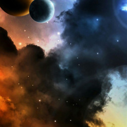 space galaxy cosmos cosmic universe planet sky clouds moon solarsystem outterspace galaxia freetoedit