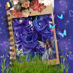 nature plant blueflower artisticedit photography april2022 myart2022 freetoedit rcnotebookcover notebookcover